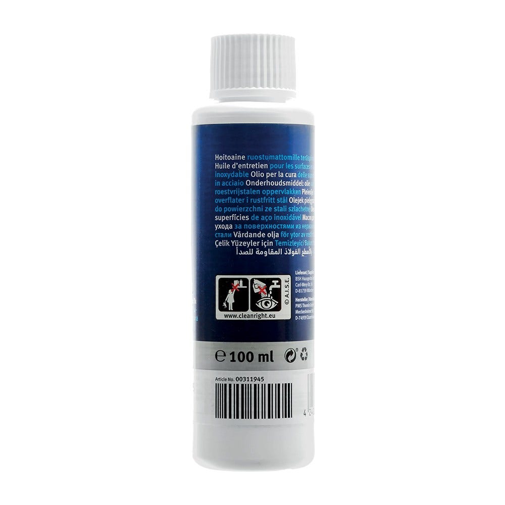 Gaggenau Pflegeöl für Edelstahl 00311945 (100 ml)