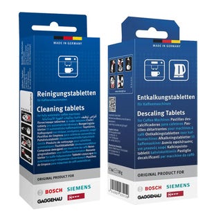 Neff Pflegeset Kaffeemaschine Entkalkungstabletten + Reinigungstabletten