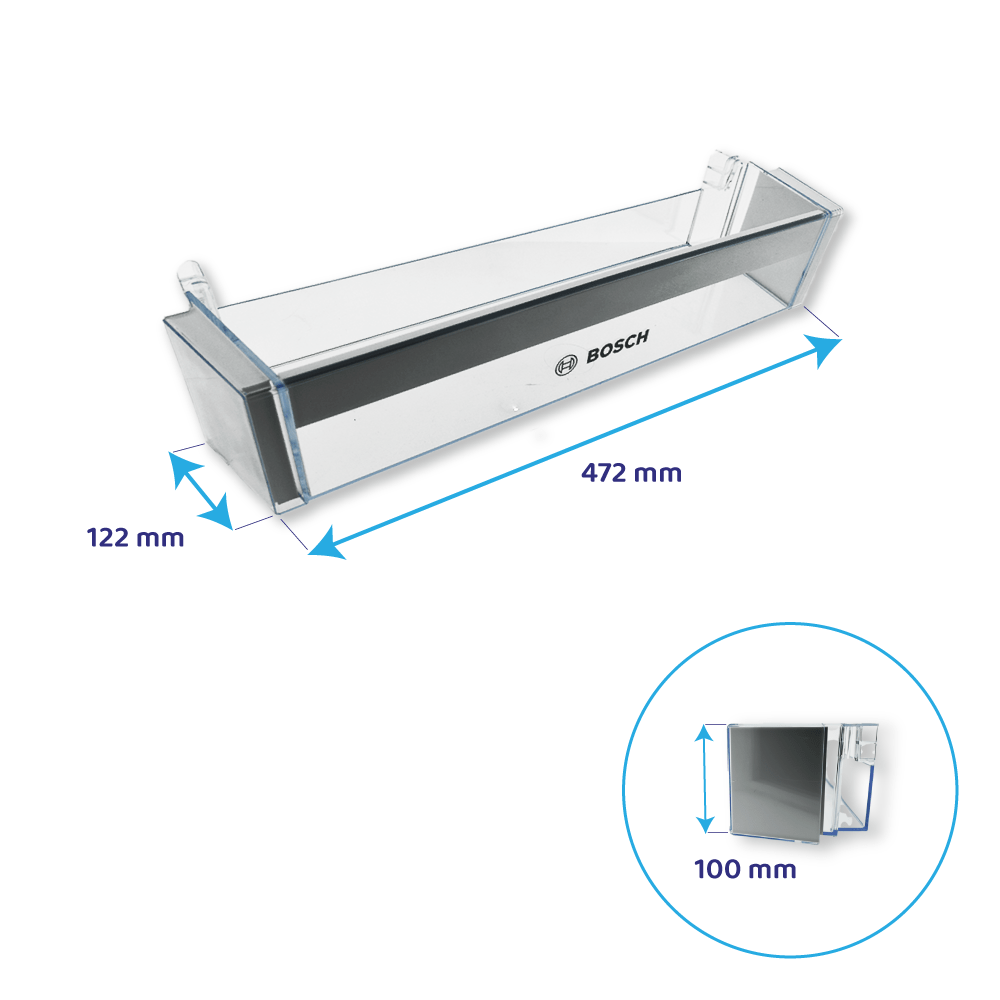 Bosch Kühlschrank Flaschenhalter 472x122mm / 00746691