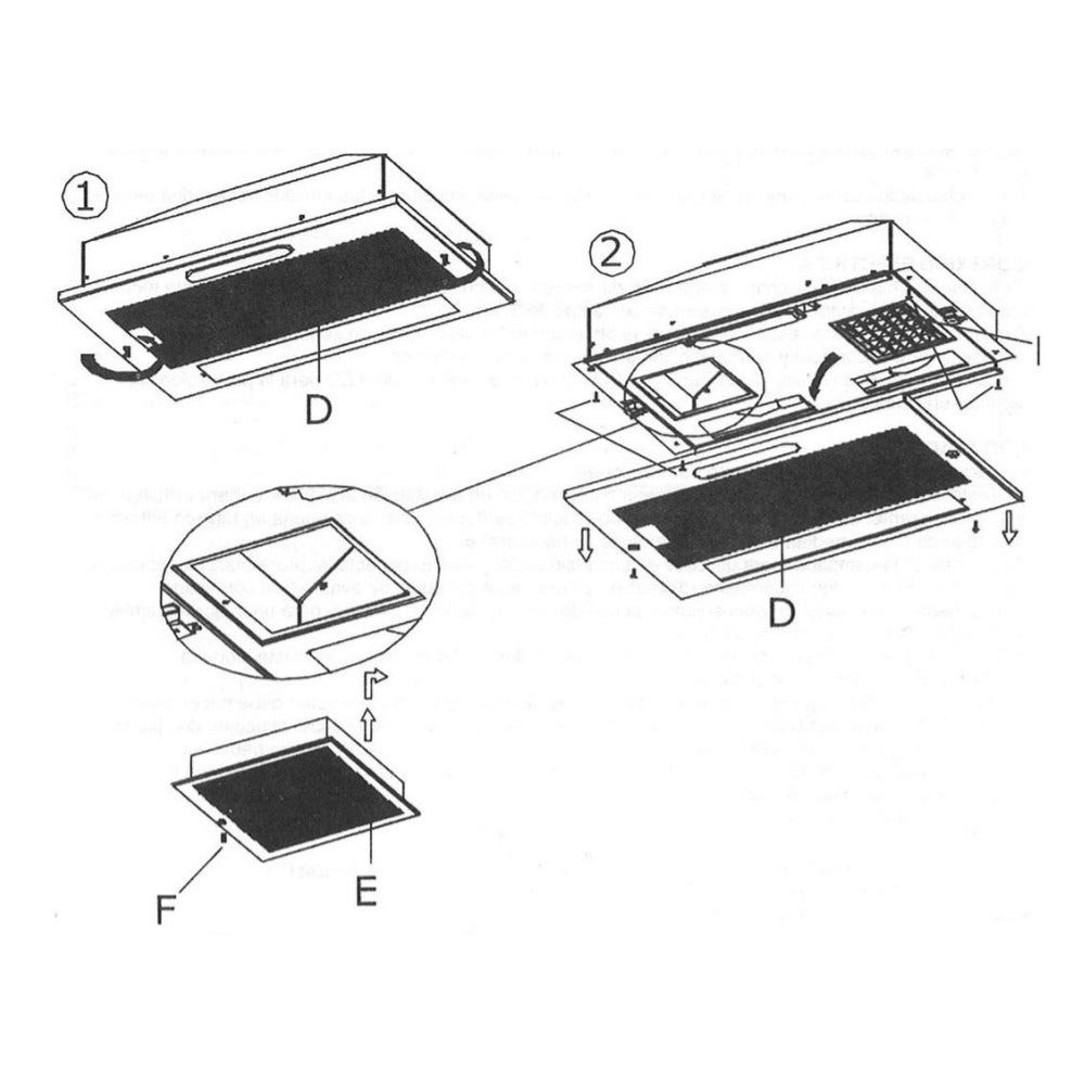 Nodor Aktivkohlefilter 02825263 (2St.)