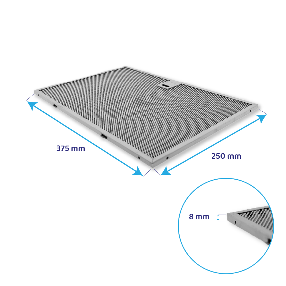 Balay Metall-Fettfilter 375x250mm 11022469