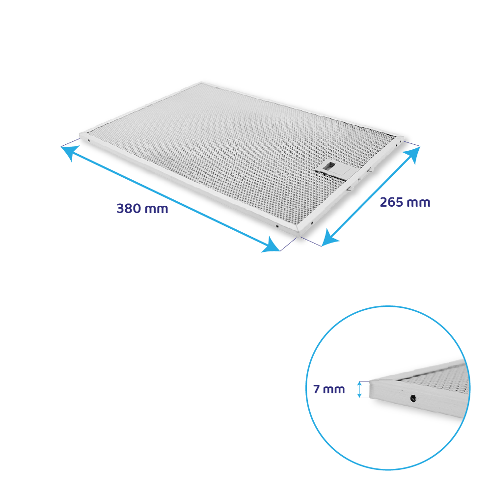 Balay Metall-Fettfilter 380x265x7mm 11022928