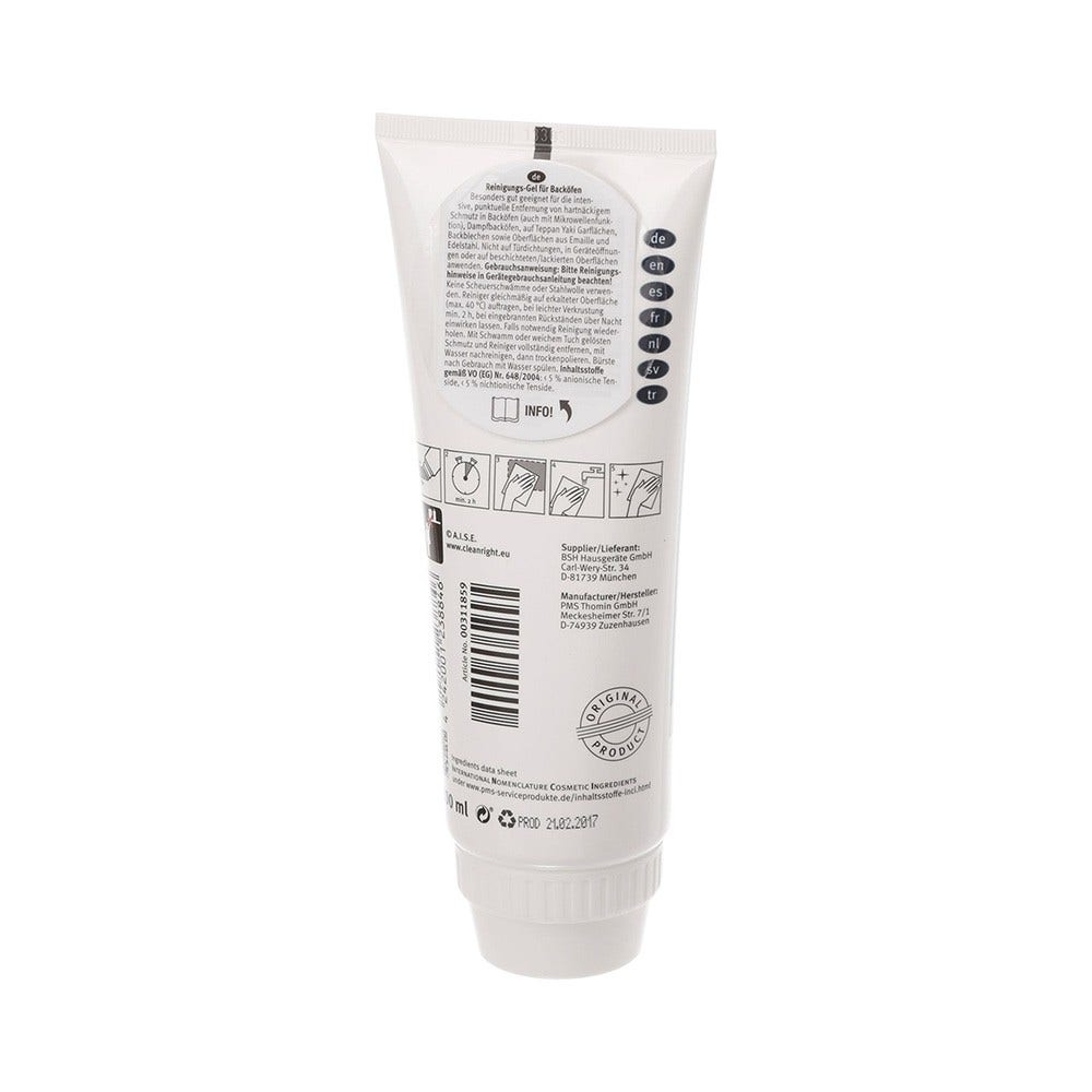 Neff Reinigungs-Gel 200 ml für Backöfen 311859 / 00311859