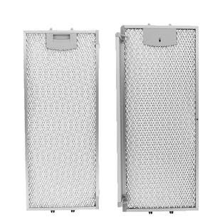 Balay Metall-Fettfilter Set 434105 + 434107 (2St.) | Vorder- & Rückseite | 455x188x6 mm & 405x209x8 mm