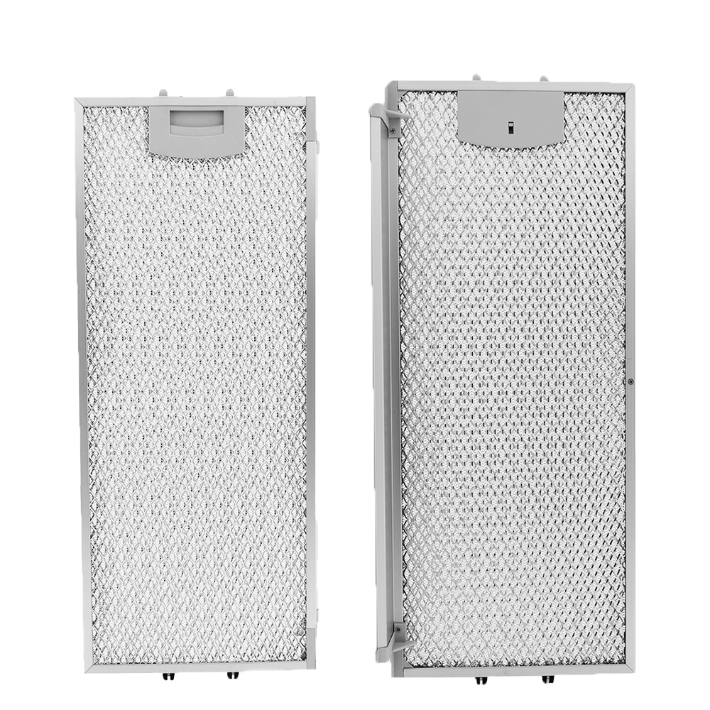 Gaggenau Metall-Fettfilter Set 434105 + 434107 (2St.) | Vorder- & Rückseite |  455x188x6 mm & 405x209x8 mm