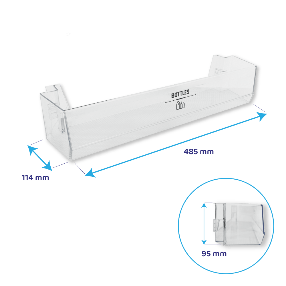 Hotpoint-Ariston Flaschenhalter für Kühlschrank 485x114mm / 481010853823