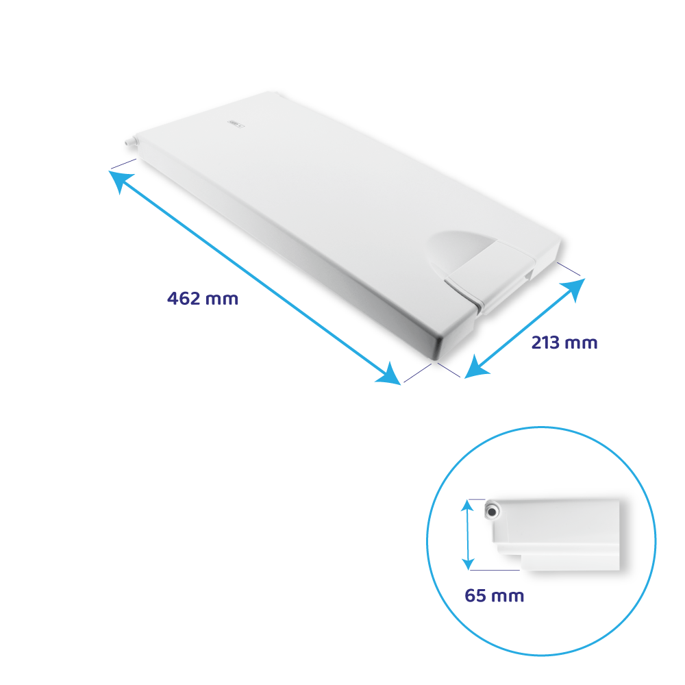 Ignis Gefrierfachtür 461x211mm / 81244069338