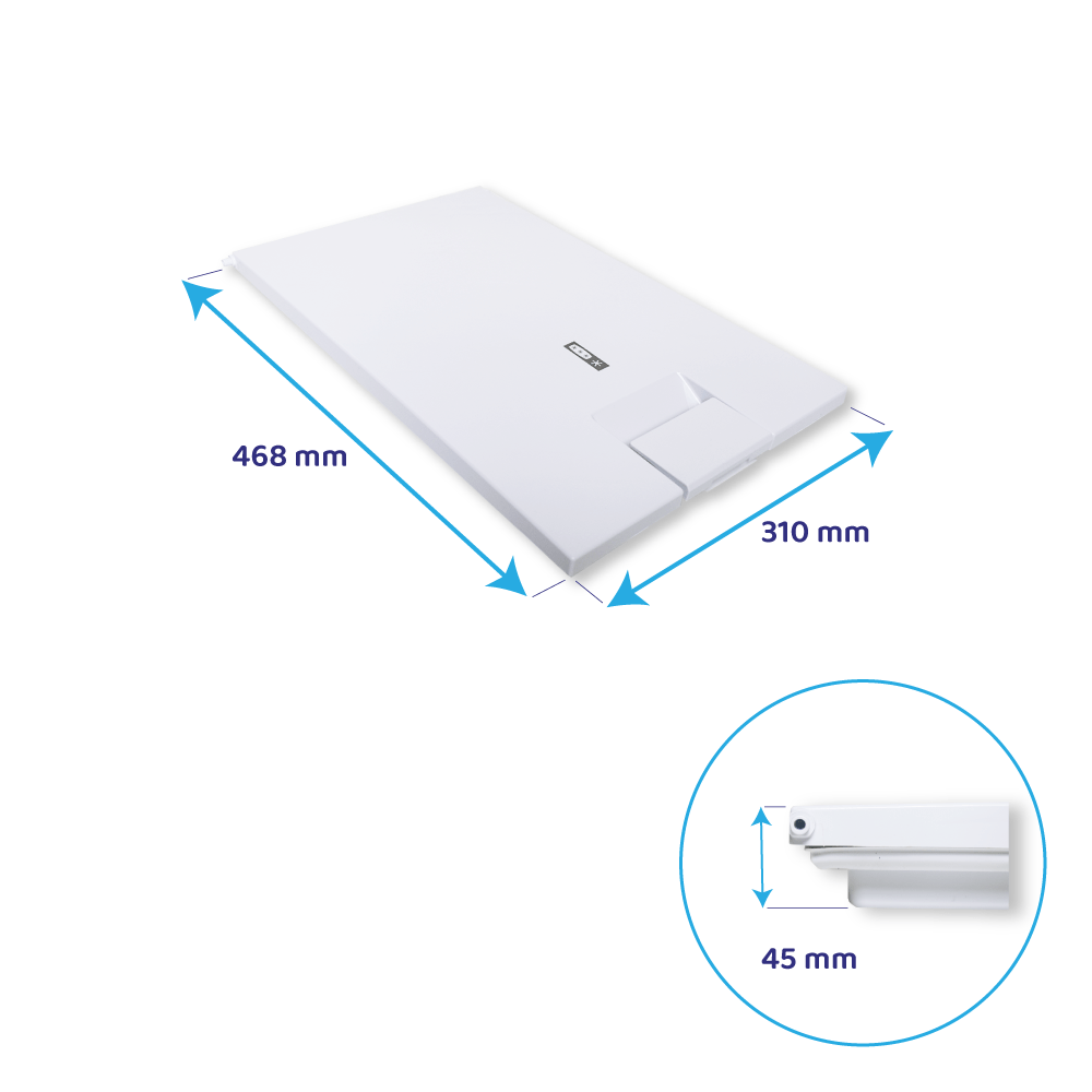 Hotpoint-Ariston Gefrierfachtür 468x310mm / 481244079243