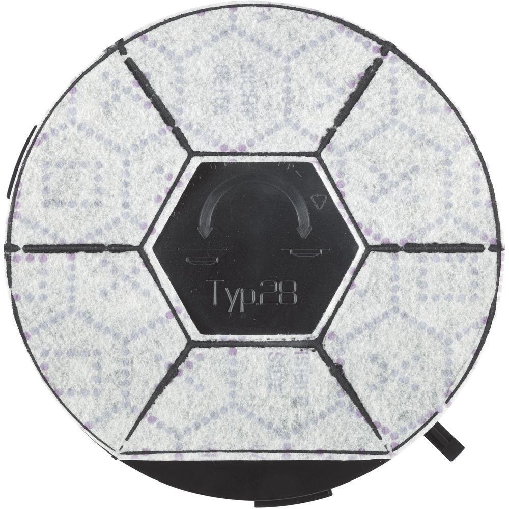 Bauknecht Aktivkohlefilter Typ 28 / CHF28/1 / CHF289B