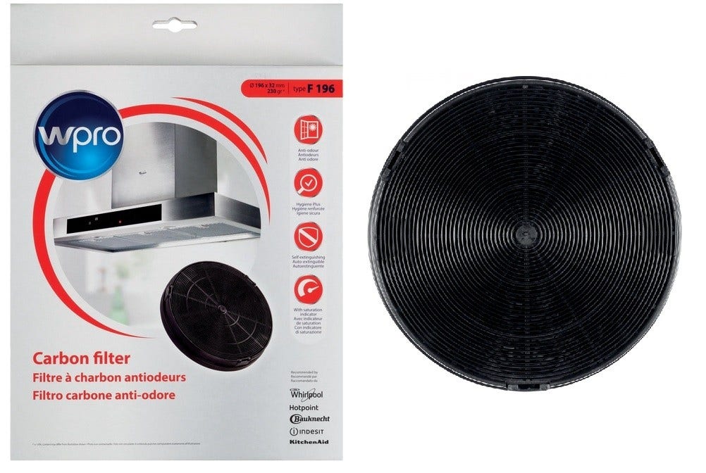 Whirlpool Aktivkohlefilter Typ F196 / FAC529
