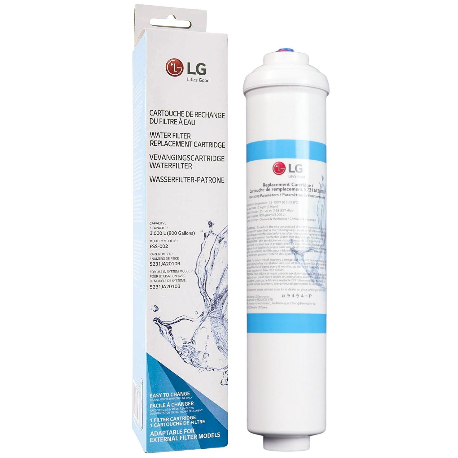 LG Kühlschrank Wasserfilter 5231JA2010B