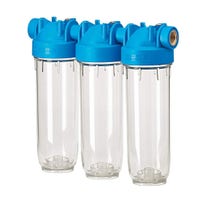 Purway DP 10 Trio 3/4 OT TS Dreifach-Filtergehäuse