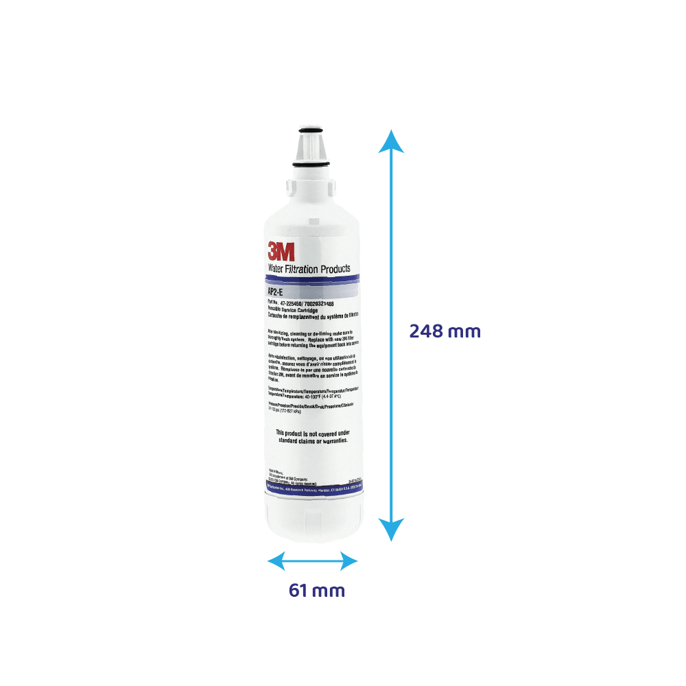 3M™ Leeres Wasserfilterpatrone zur Reinigung AP2-E / 47-225450
