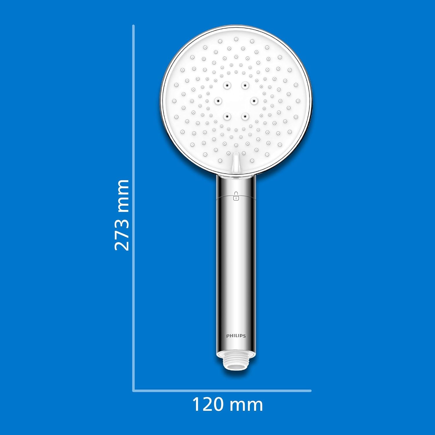 Philips Duschkopf mit Filter ASH1516CH (reduzierter Chlor-, Blei- und Pestizidgehalt)
