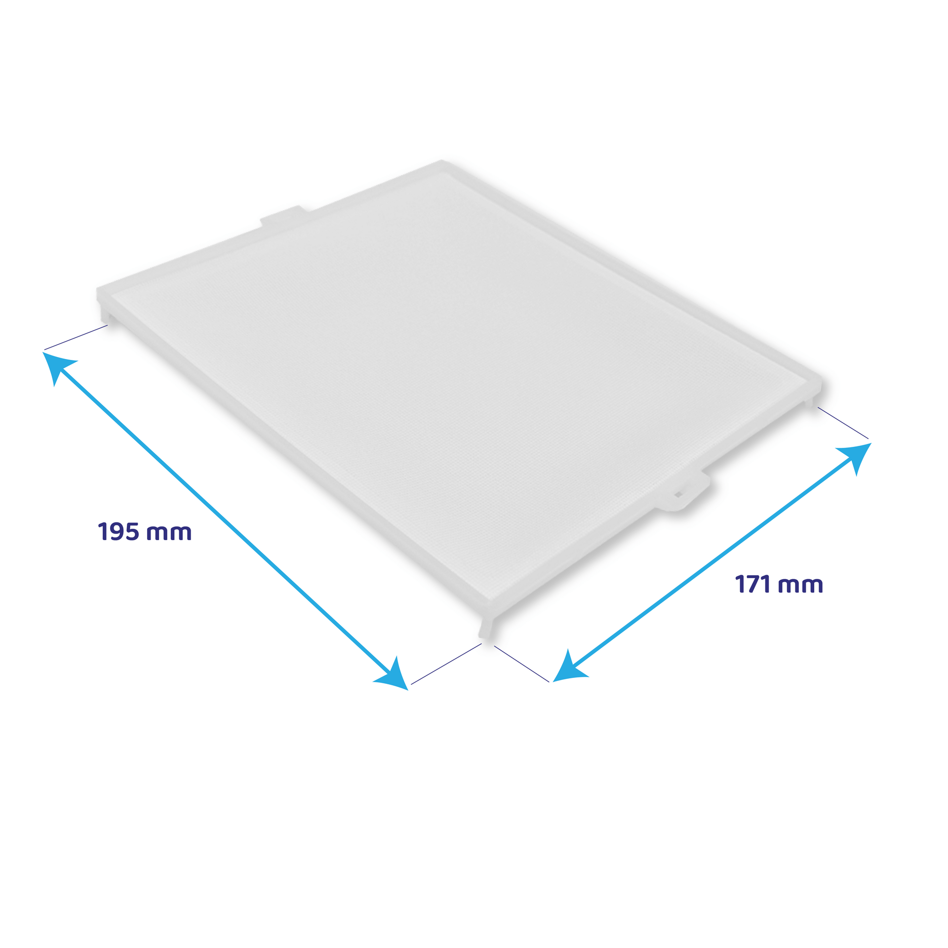 Ersatzluftfilter geeignet für Helios ELF‑ELS 08190 (2 St.)