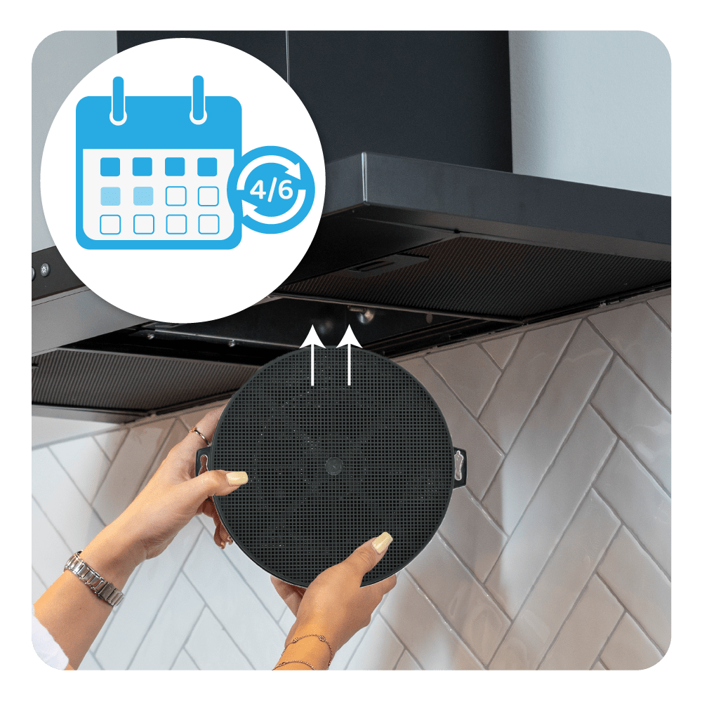 Aktivkohlefilter geeignet für Nodor 02859391