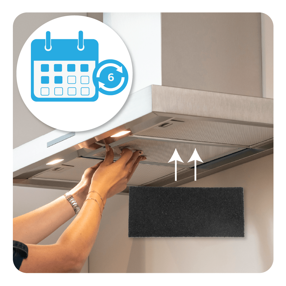 Aktivkohlefilter geeignet für Airone PCR2