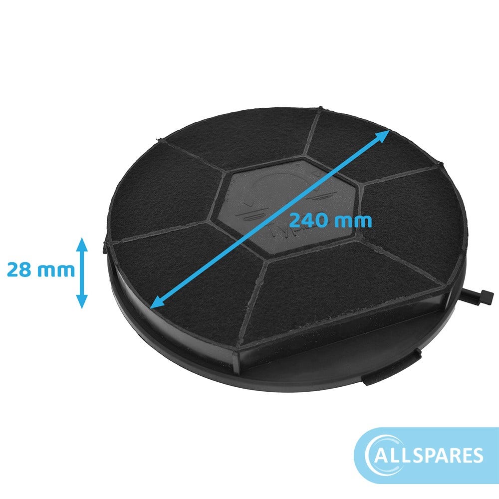 Aktivkohlefilter geeignet für Electrolux MCFE08 / 9029800522