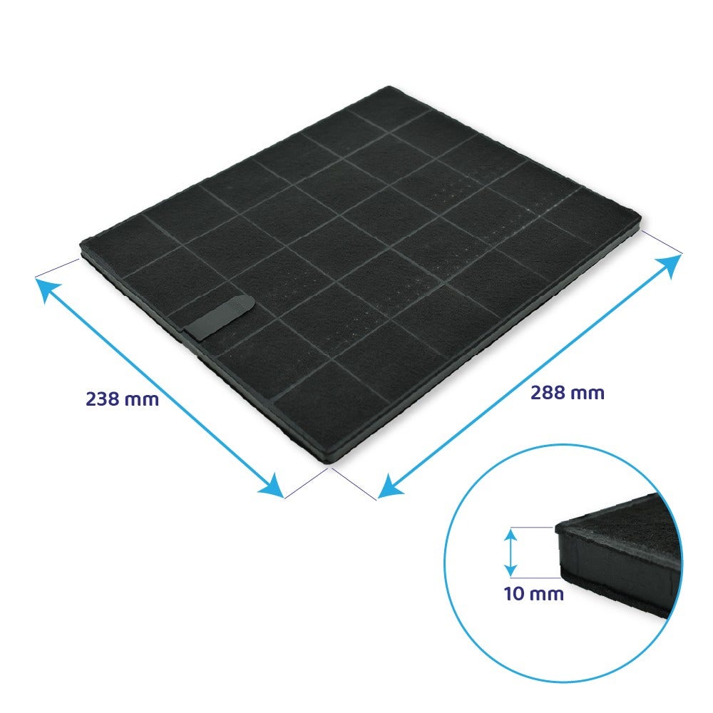 Aktivkohlefilter geeignet für Pando FCA 580058300073