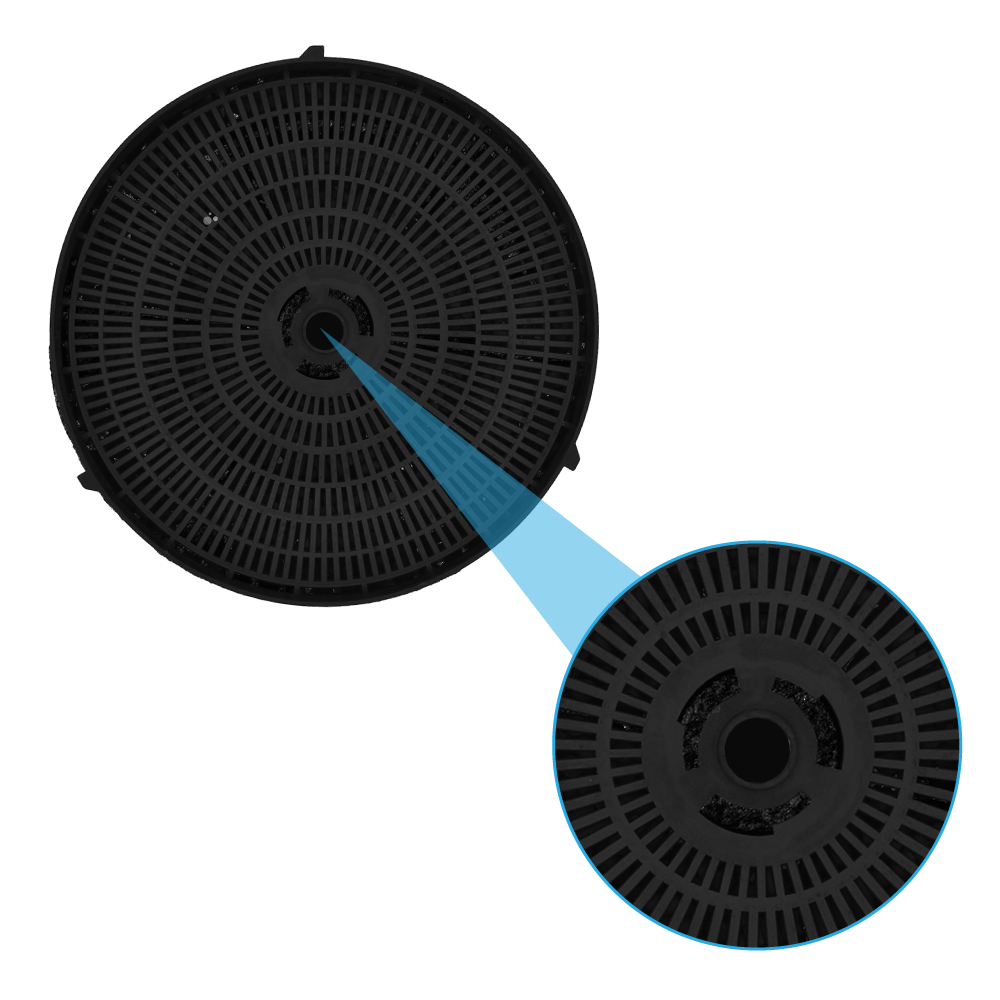 Aktivkohlefilter geeignet für Thomson CFC0038668 (2St.)
