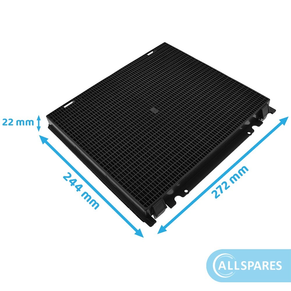 Aktivkohlefilter geeignet für Indesit 484000008777 / Type AMC242