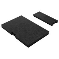 Aktivkohlefilter geeignet für Bosch 11018700 / DWZ0AK0A0 (2St.)