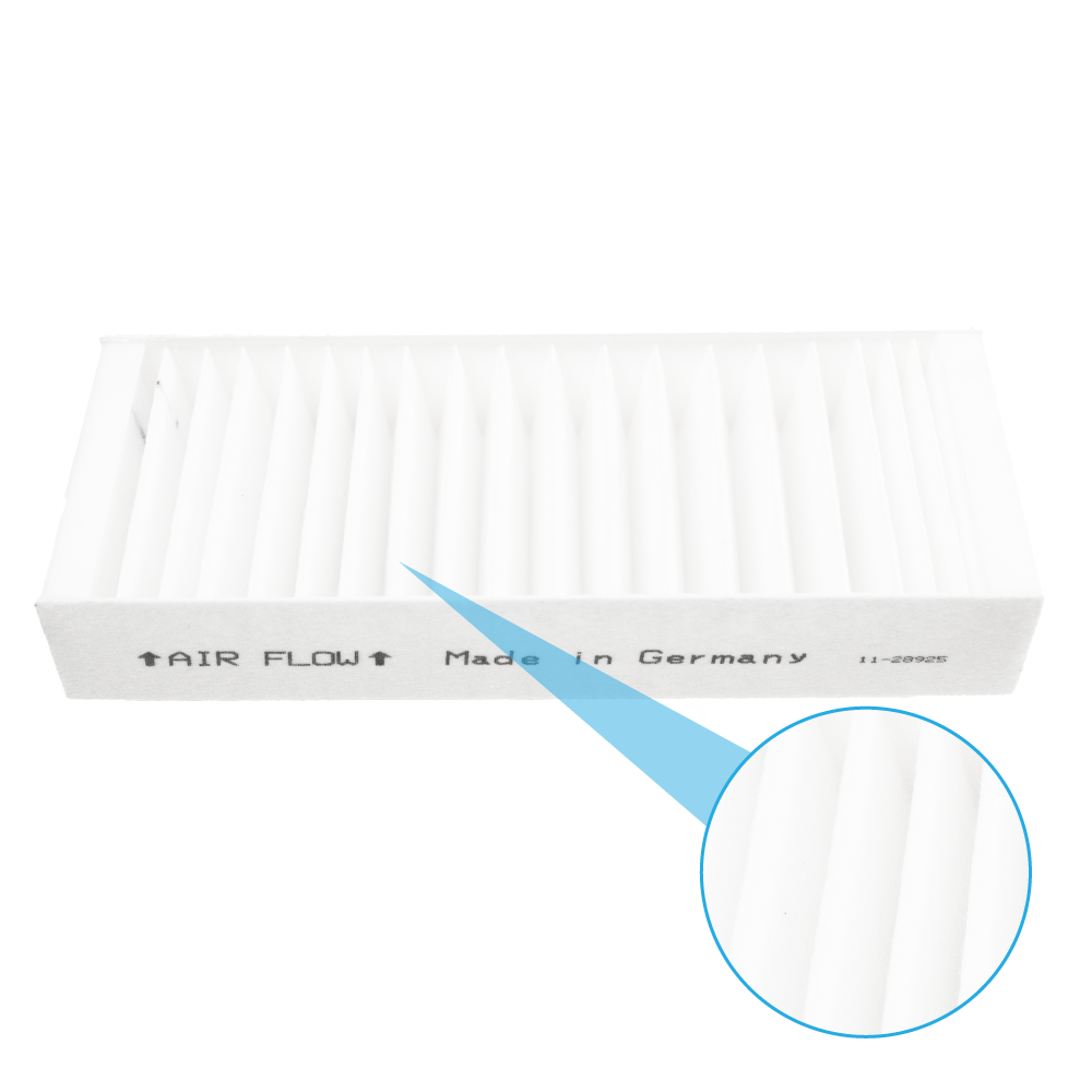 Akustikfilter Filter geeignet für Siemens 17004801 / HZ9VEDU0 (4st.)