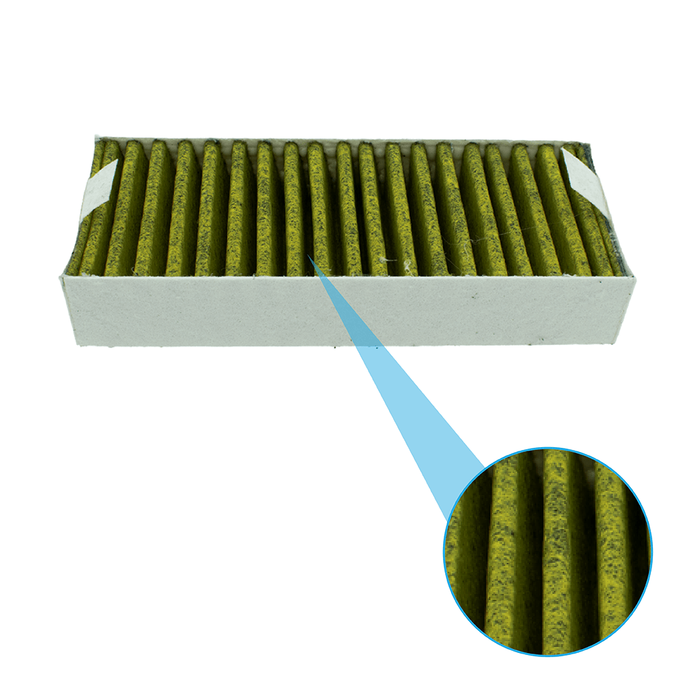 CleanAir Aktivkohlefilter geeignet für Constructa 17004796 / CZ9VRCR0 (4st.)