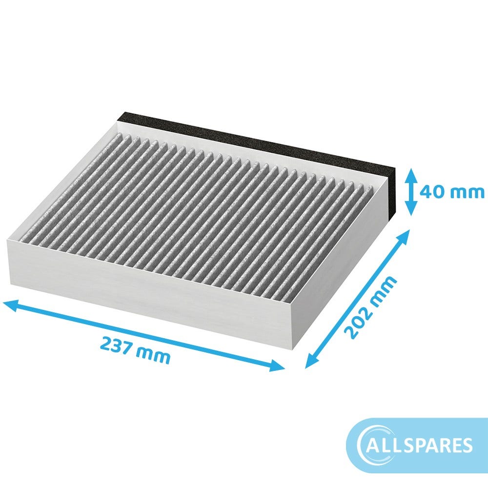 CleanAir Aktivkohlefilter geeignet für Constructa 11049701