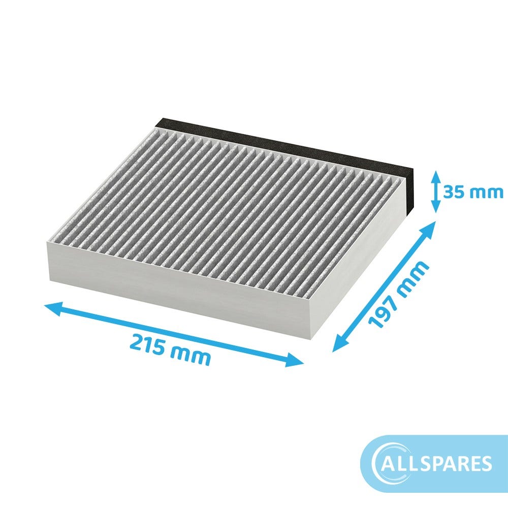 CleanAir Aktivkohlefilter geeignet für Viva 17006795