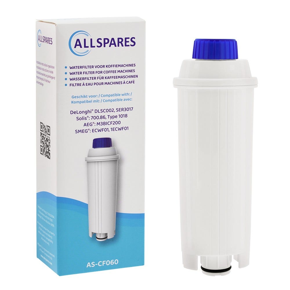 Pflegeset Kaffeemaschine Wasserfilter + Entkalker (500ml) geeignet für Delonghi