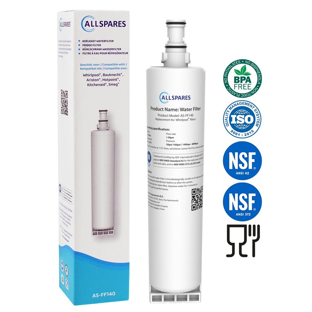 Wasserfilter geeignet für Bauknecht SBS002 / SBS200 / SBS103