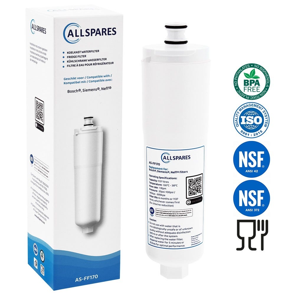 Kühlschrank Wasserfilter CS-52 geeignet für Siemens
