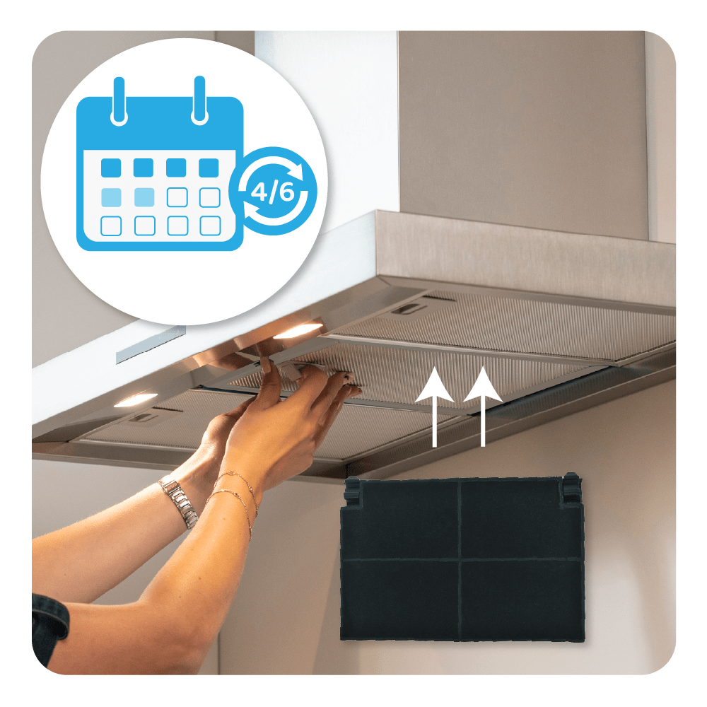 Aktivkohlefilter geeignet für Zanussi EFF55 (2St.)