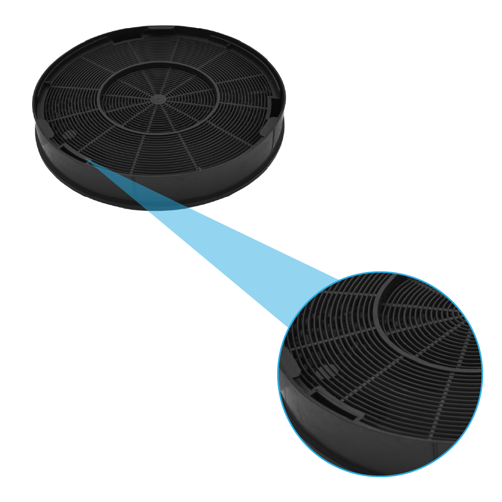 Aktivkohlefilter geeignet für Bertazzoni 901499 (2St.)