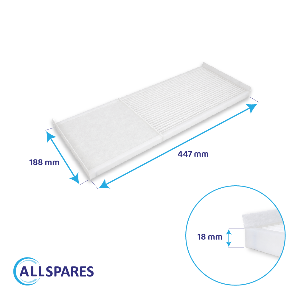 Filter G4 geeignet für Duco Ducobox Energy Comfort D325 (2St.)
