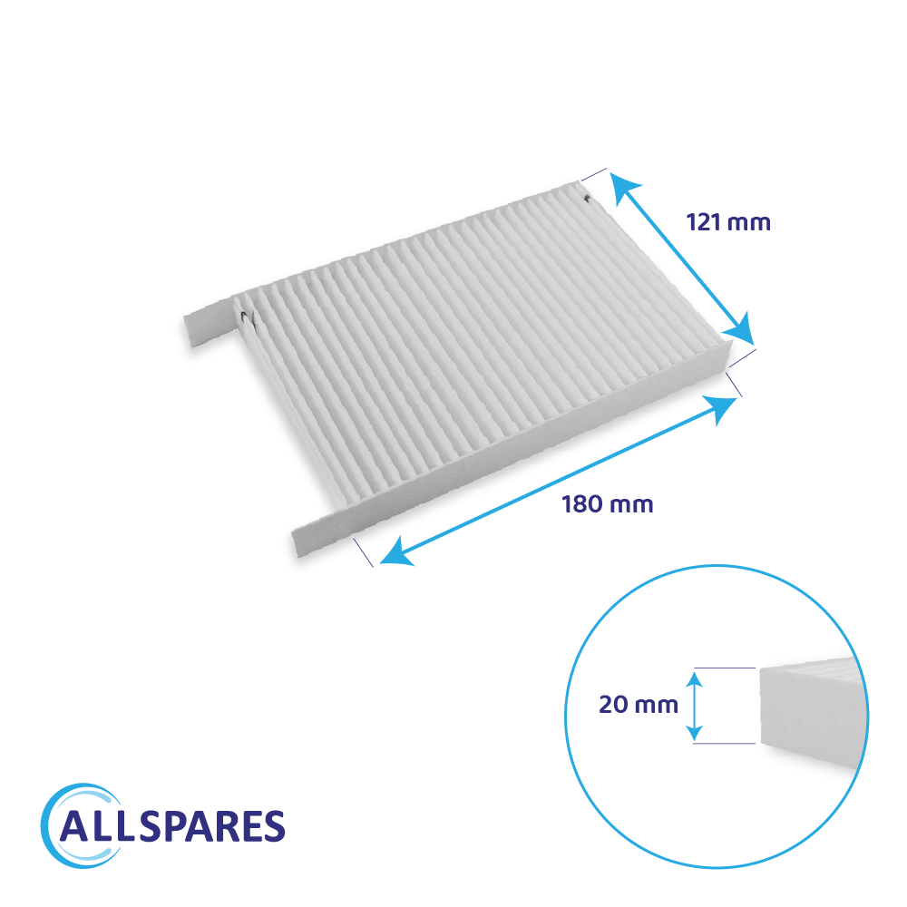 Filter G4 geeignet für Zehnder ComfoSpot 50 (2St.)