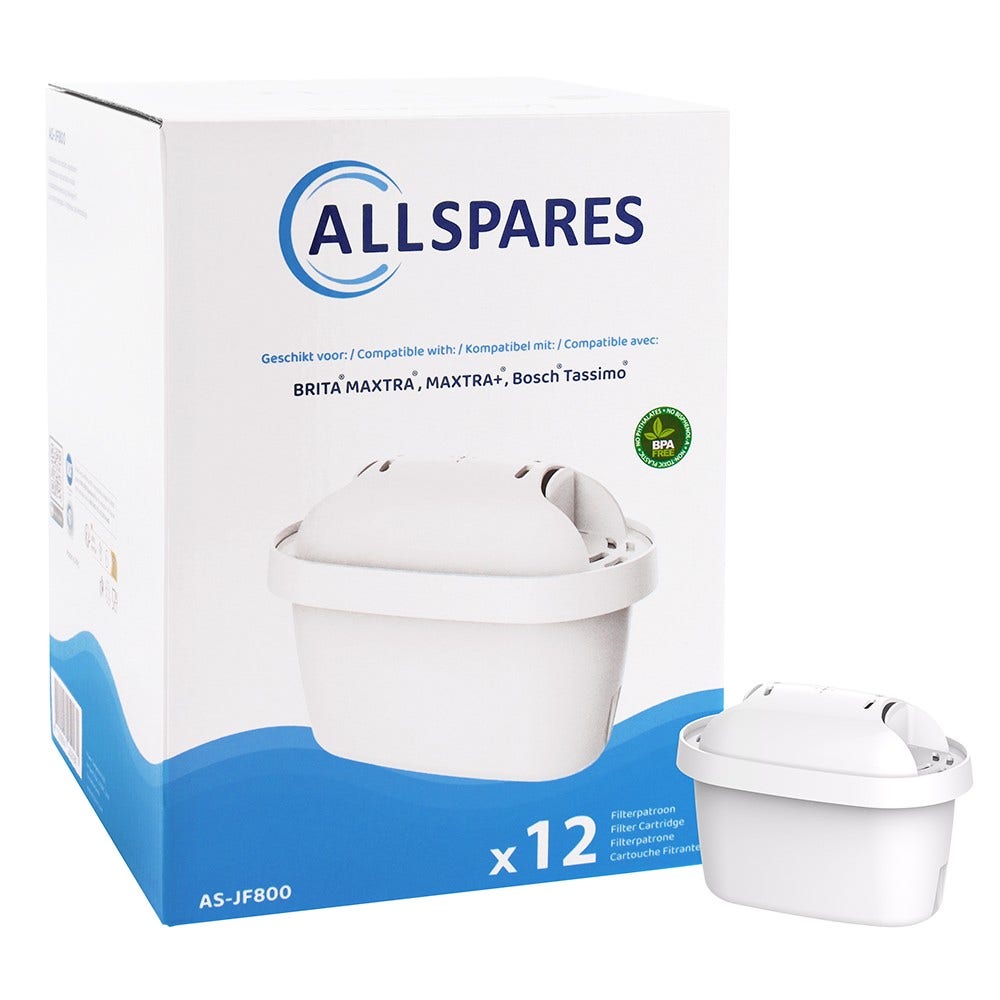 Wasserfilter geeignet für BRITA MAXTRA+ (12-Pack)