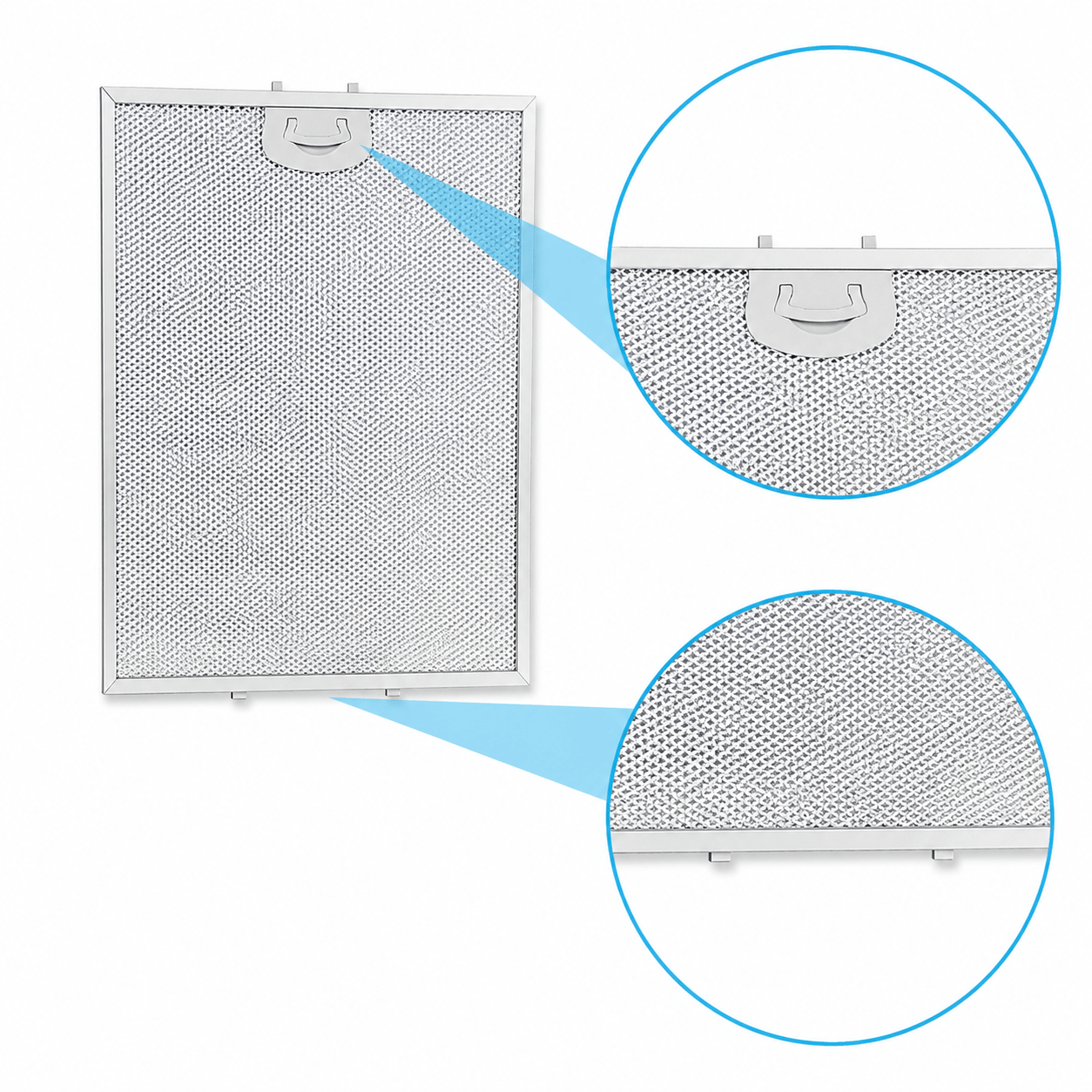Metall-Fettfilter 352x284mm geeignet für Candy 49016227