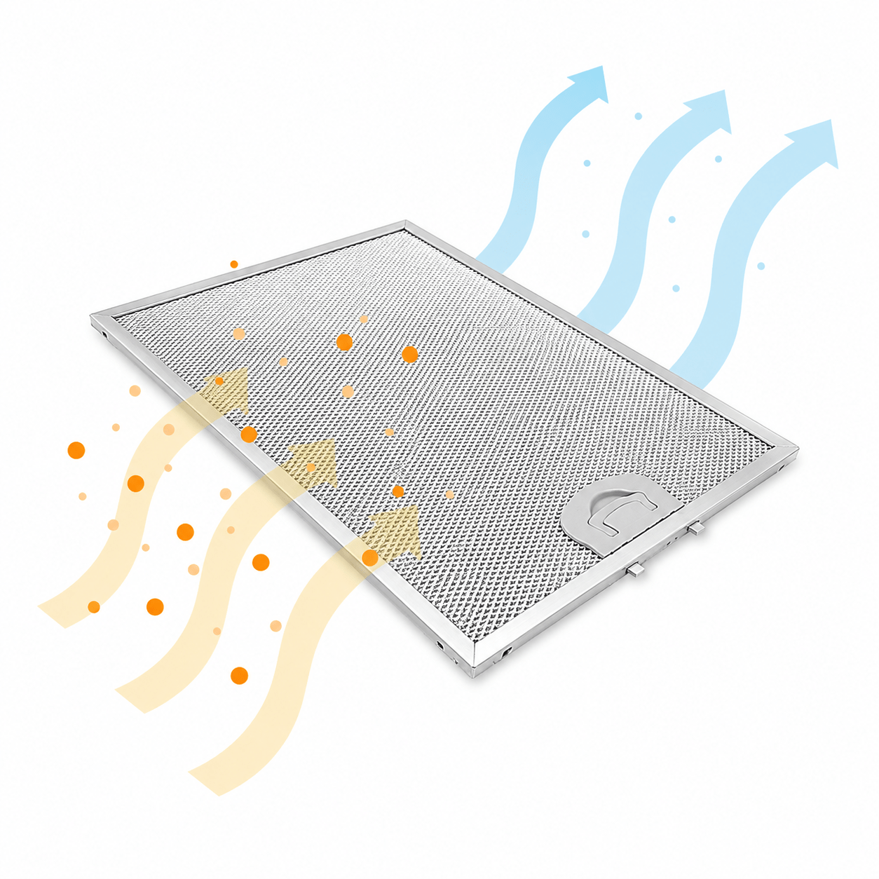 Metall-Fettfilter 352x284mm geeignet für Candy 49016227