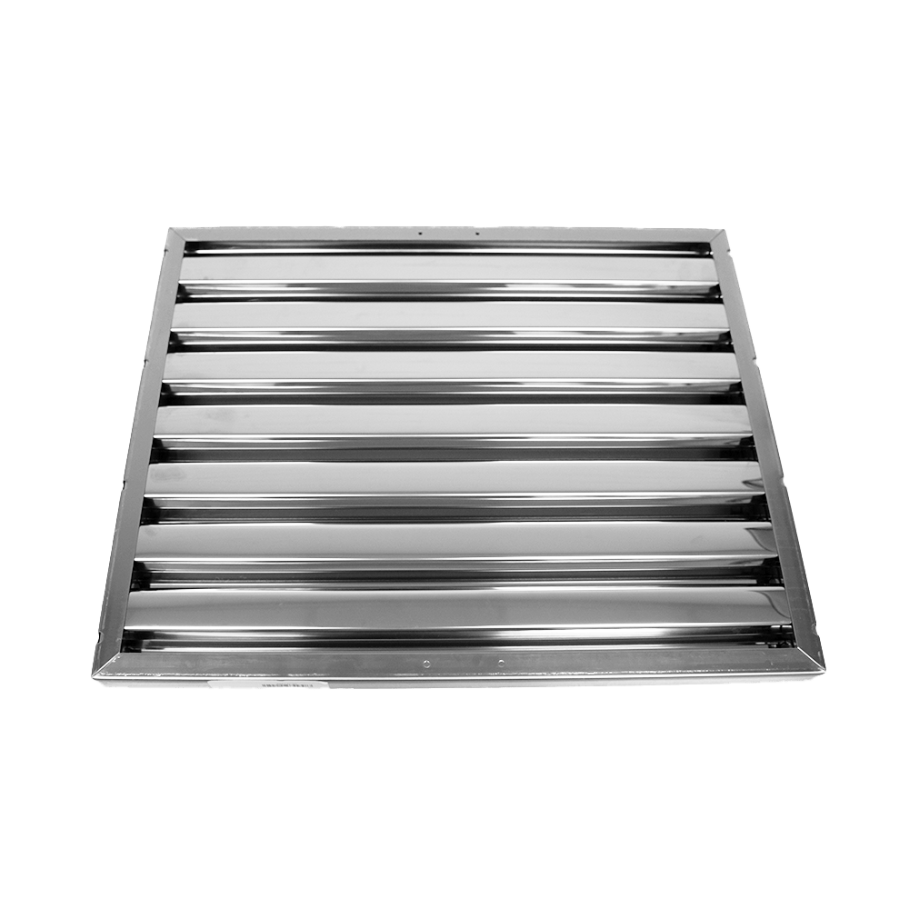 Flammschutzfilter | 500x400x25mm | Edelstahl | Typ B | Gastro Abzugshaube