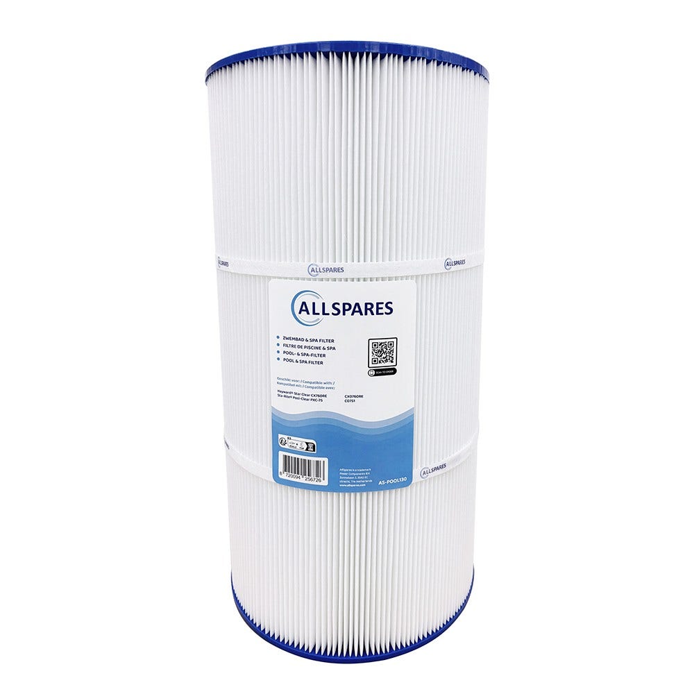 Pool Filter geeignet für Hayward StarClear CX760RE, CX0760RE, C751, C0751