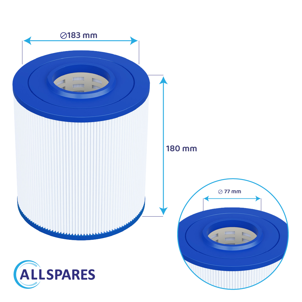 Pool Filterkartusche geeignet für Poolex PF-NFX025CT / Netflux 25