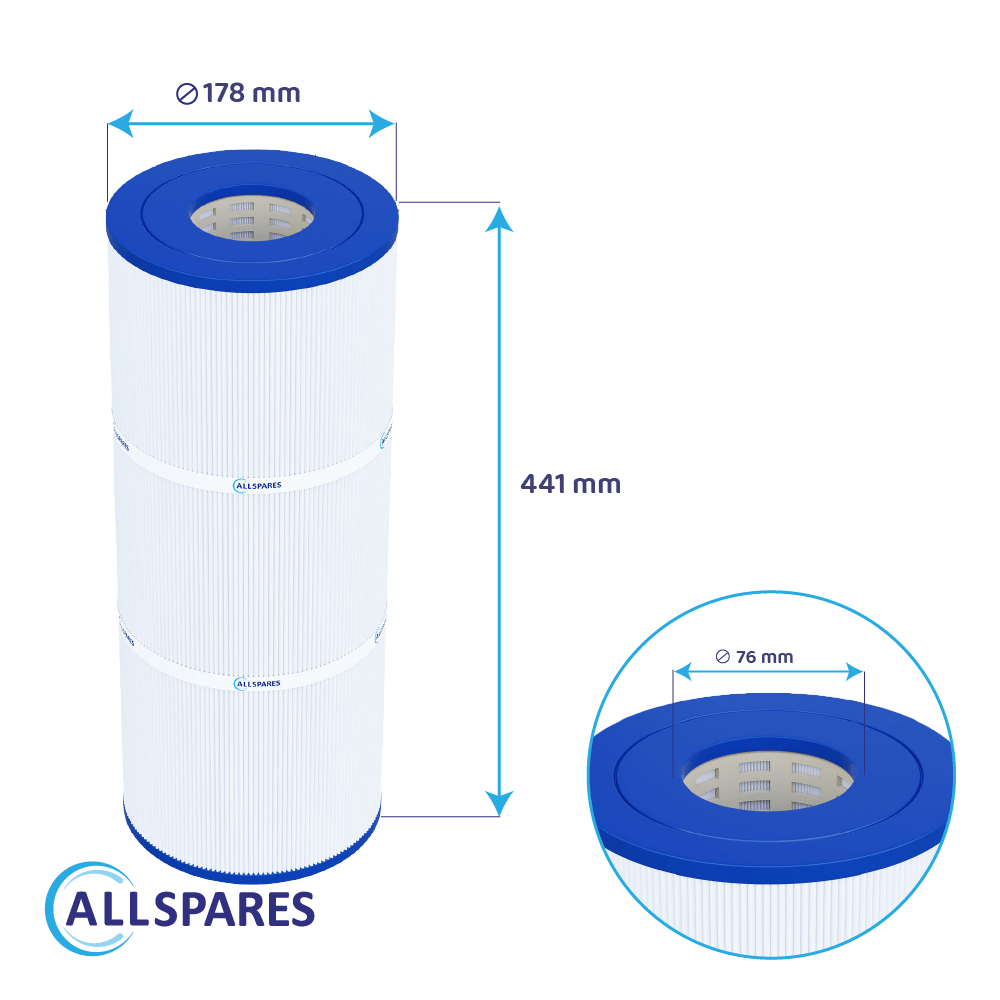 Pool Filterkartusche geeignet für Emaux ICF230 / ICF230-CE
