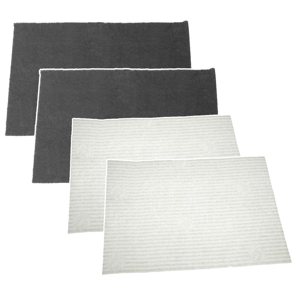 Kohlefilter (2 St.) + Fettfilter (2 St.) geeignet für Proline VHP62/VHP92