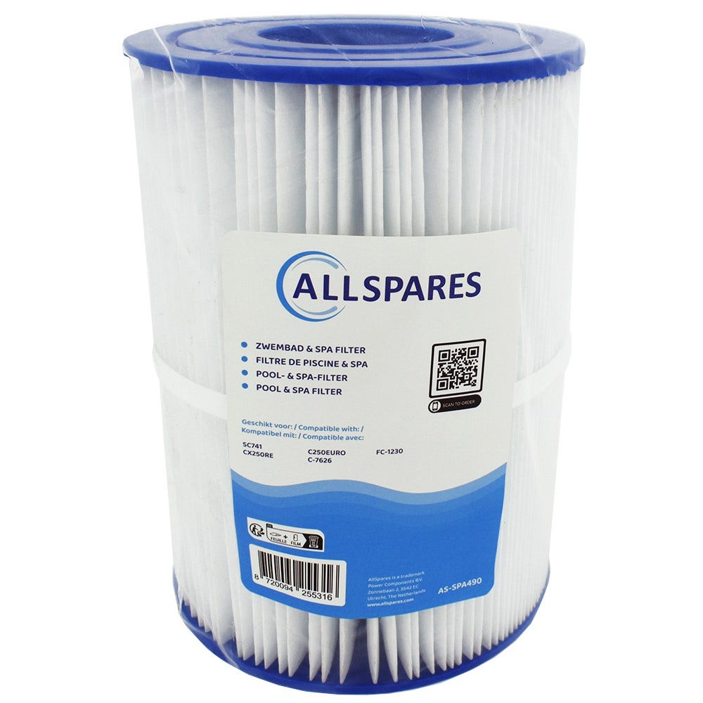 Whirlpool Pool Filterkartusche geeignet für Hayward StarClear CX250RE, C250, C250EUR