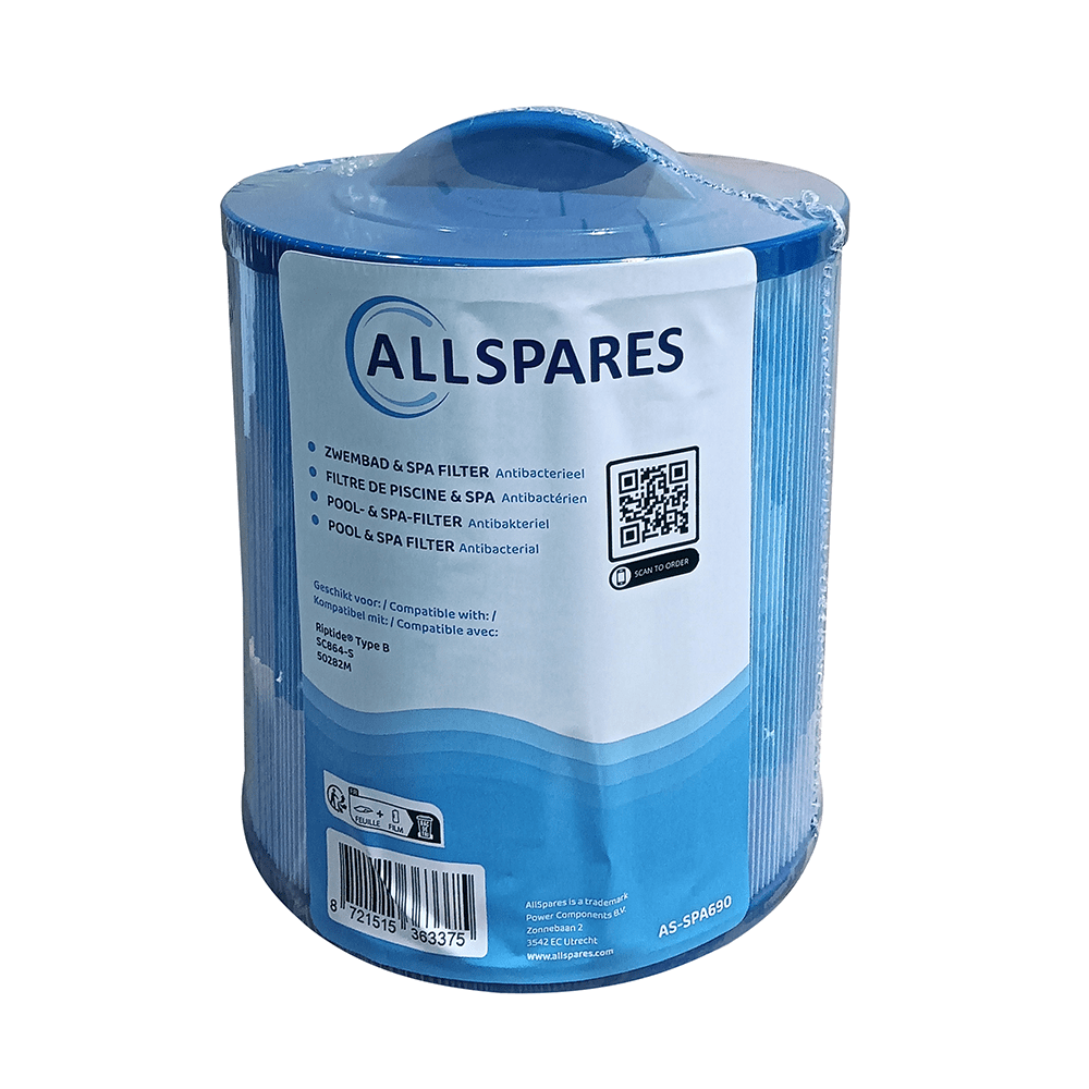 Whirlpool Filter passend für Riptide Typ B / SC864-S / 50282M (antibakteriell)