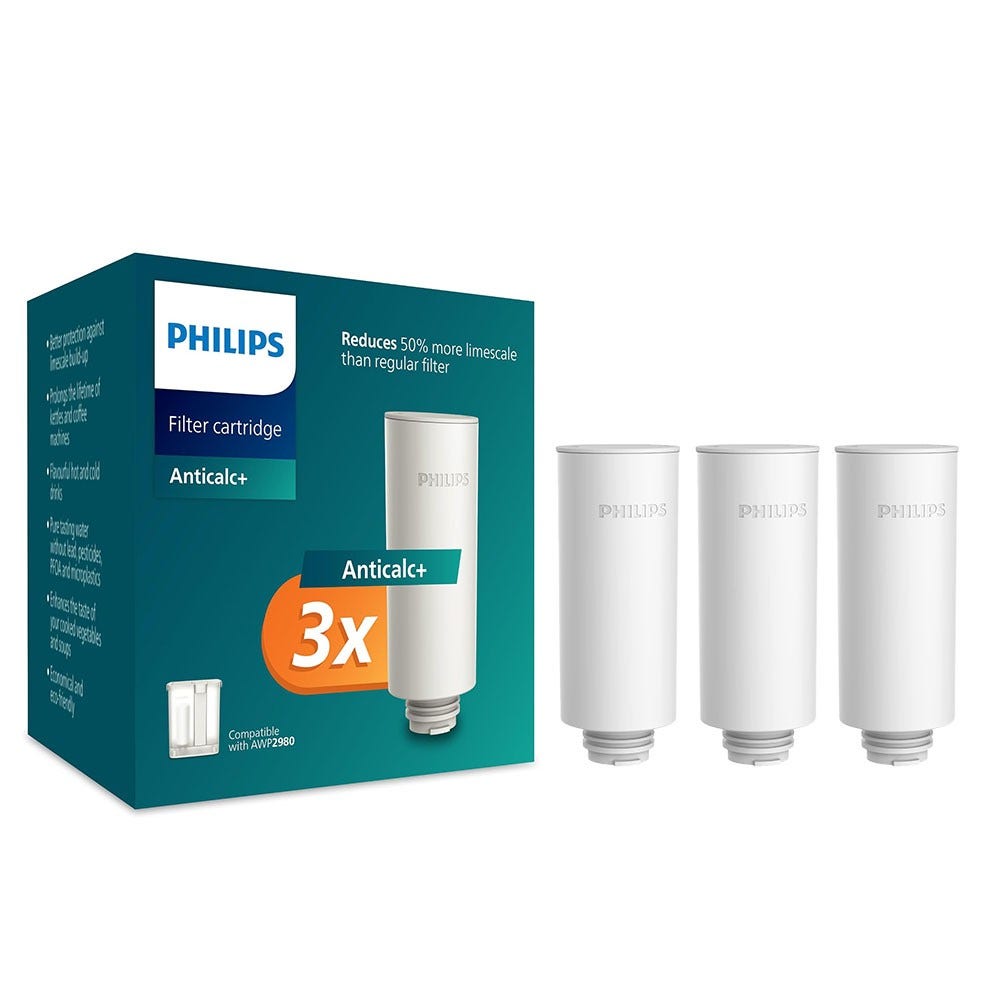 Philips Micro X-Clean Sofort-Wasserfilter + Enthärtung (3St.) AWP225S