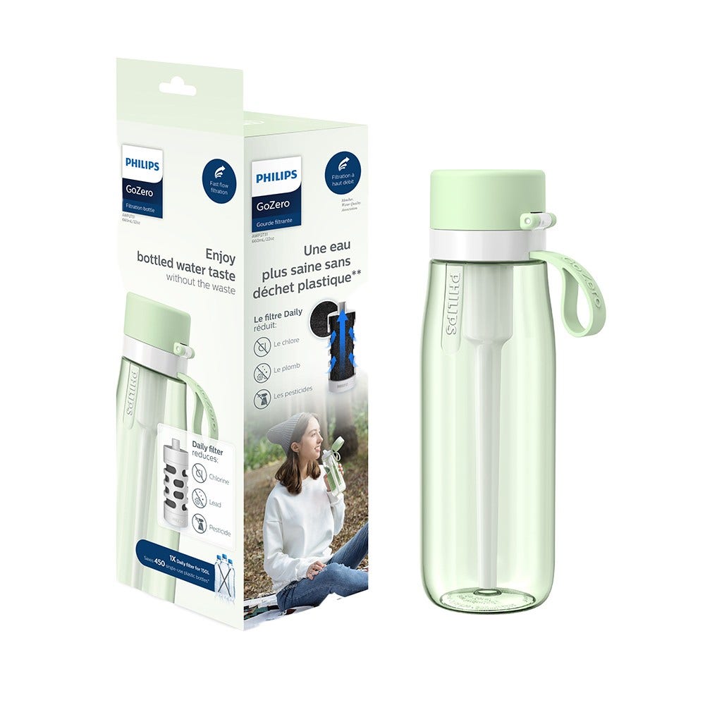 Philips GoZero Daily Trinkflasche (660 ml) Grün AWP2731GNR