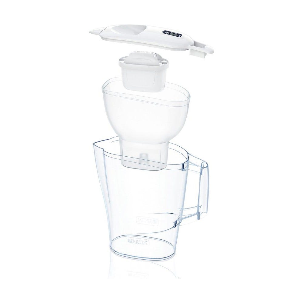 BRITA Aluna Wasserfilter Kanne 2.4L + 13 MAXTRA PRO Wasserfilter (filtert PFAS)